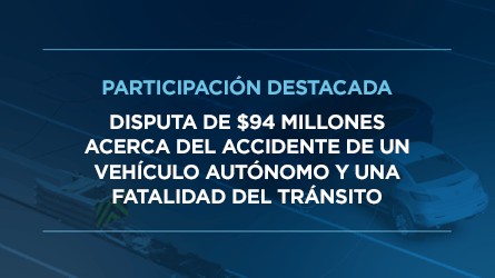 El papel de la reconstrucción de accidentes y la visualización por computadora en los litigios por accidentes de vehículos autónomos