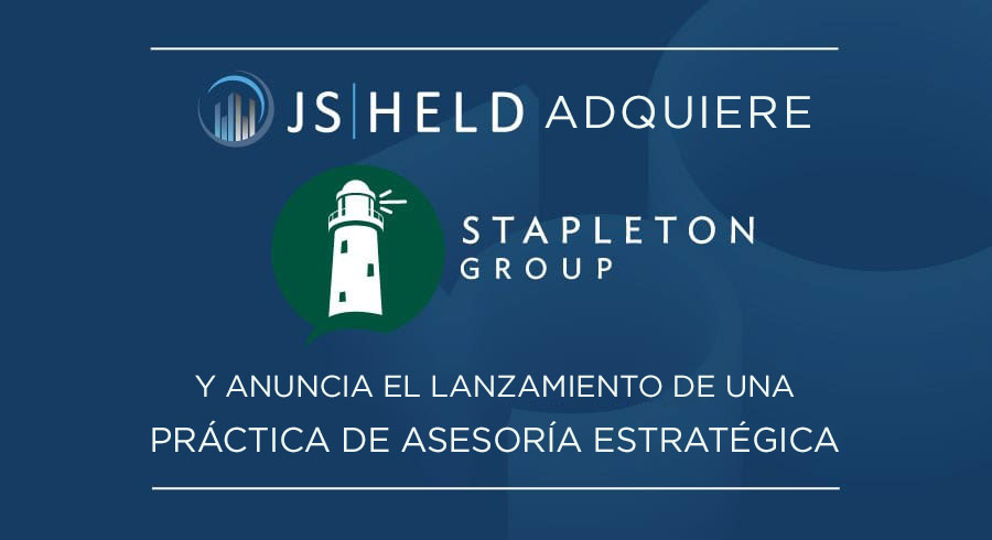 J.S. Held adquiere Stapleton Group