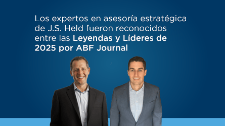ABF Journal reconoce a dos expertos en finanzas especializadas de Phoenix Management, parte de J.S. Held