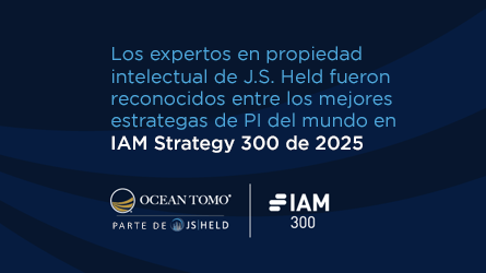 Ocean Tomo, parte de J.S. Held, expertos reconocidos entre los principales estrategas de propiedad intelectual del mundo