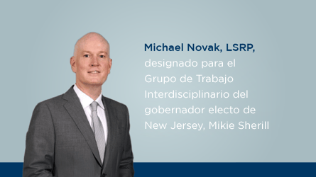 Experto de J.S. Held designado para el Grupo de Trabajo Interdisciplinario del gobernador electo Mikie Sherrill