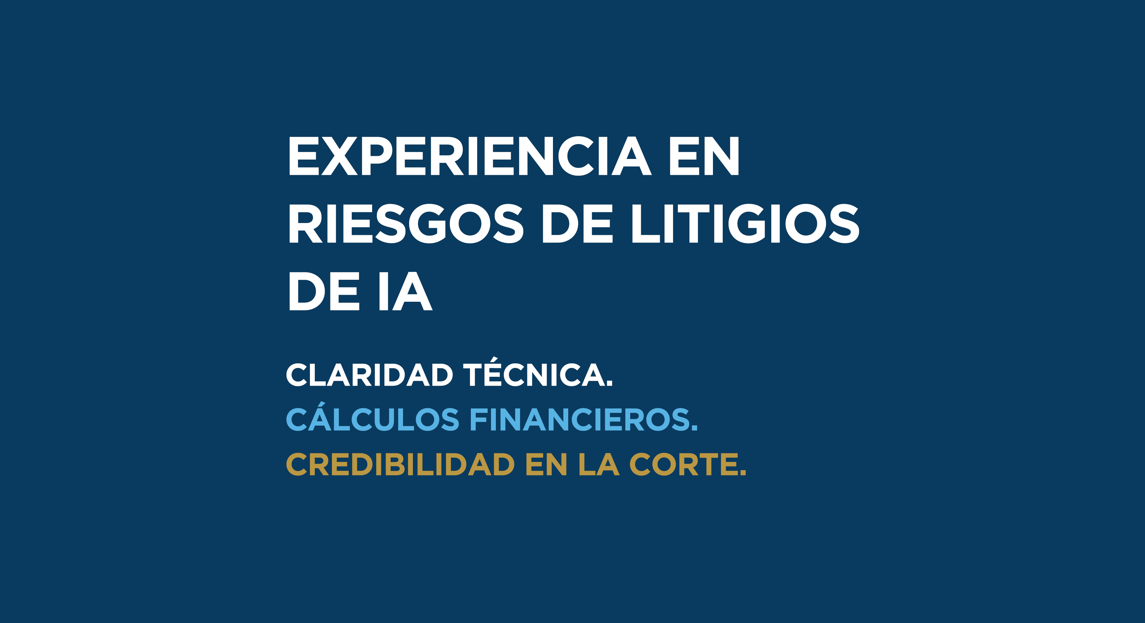 Especialización en conflictos en materia de inteligencia artificial (IA)