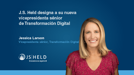 J.S. Held nombra a Jessica Larson vicepresidente sénior de Transformación Digital.