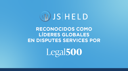 J.S. Held recibe diversos reconocimientos en la edición inaugural de la guía Disputes Services de Legal 500