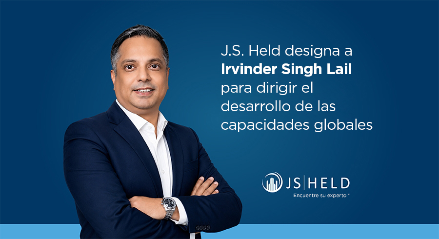 Irvinder Singh Lail se incorpora a J.S. Held