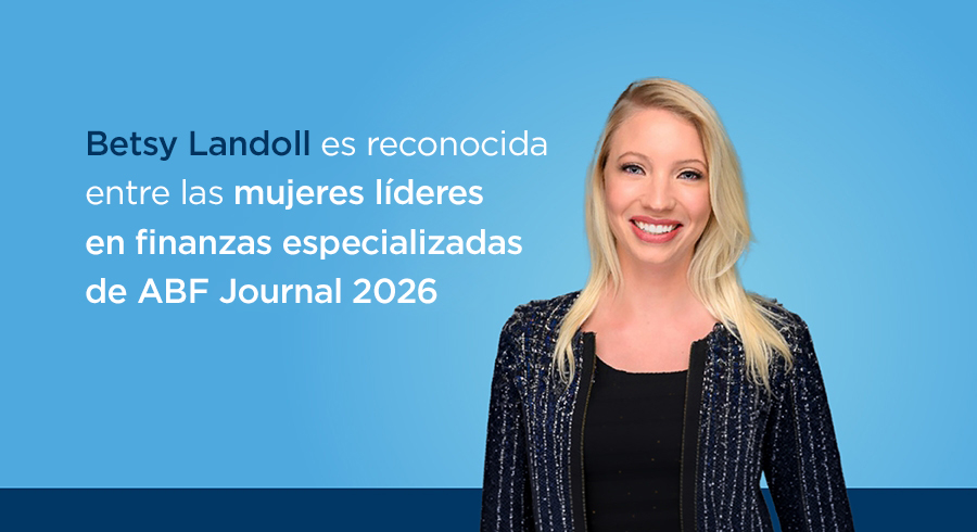 Betsy Landoll, reconocida por ABFJ como una de las mujeres más destacadas del sector financiero especializado​​​​​​​