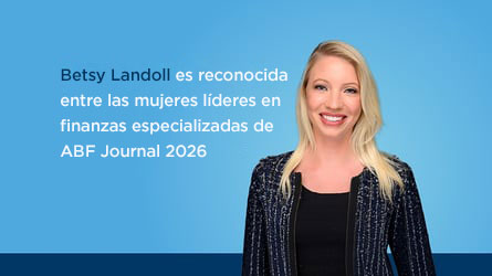 Betsy Landoll es reconocida como pionera en la sección "Mujeres destacadas en finanzas especializadas 2026" de ABF Journal…